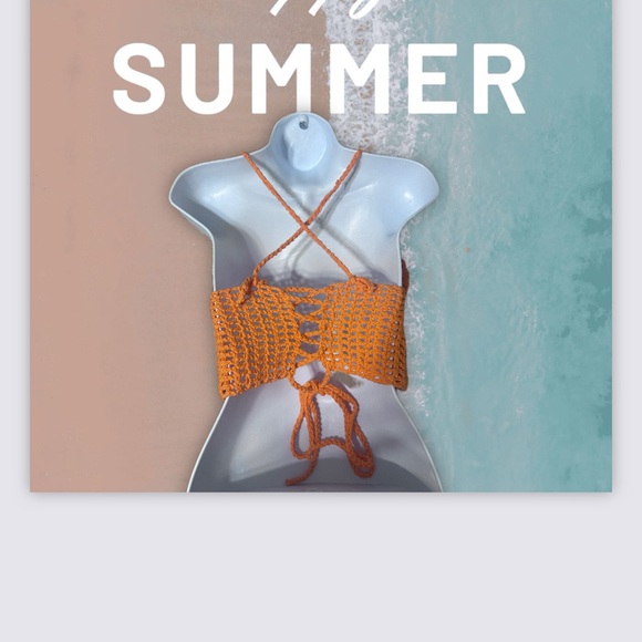 Elegant crochet Cropped Anna - Picture 2 of 7